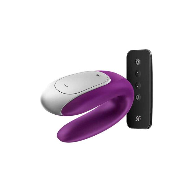 Satisfyer Double Fun violet mit Fernbedienung