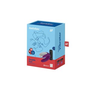 Satisfyer Double Fun violet with Remote Control