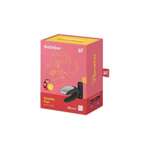 Satisfyer Double Fun black mit Fernbedienung