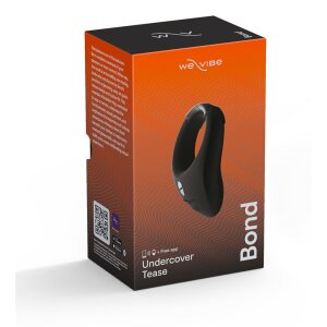 WE-VIBE Bond Vibro Penis &amp; Testicle Ring black