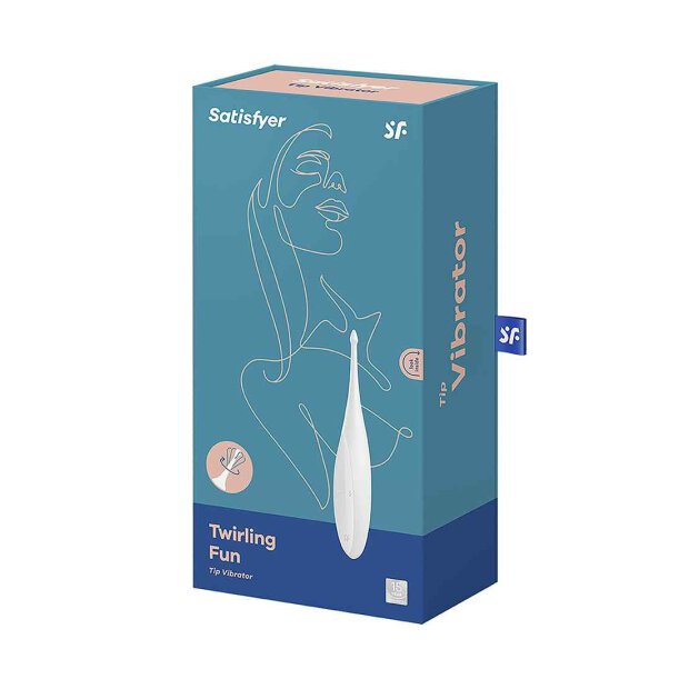 Satisfyer - Twirling Fun Tip Vibrator - White