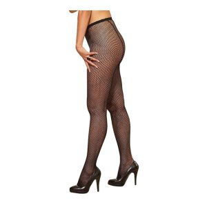 Netzstrumpfhose schwarz One Size