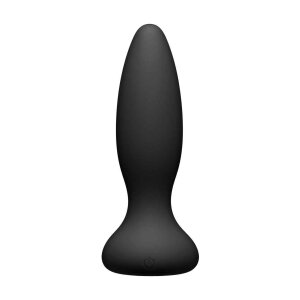Vibe - Adventurous - Rechargeable Anal Plug - Black