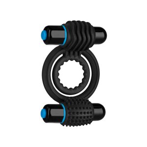 Vibrating Double C-Ring - Black