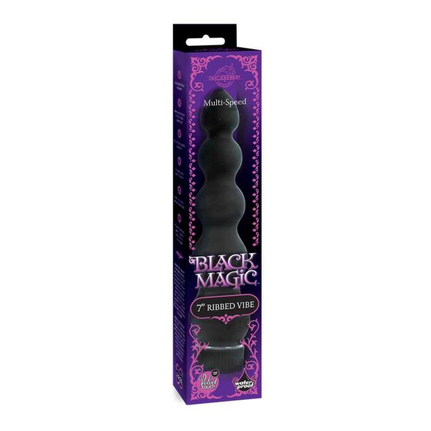 Black Magic - 7 Inch Ribbed Vibe