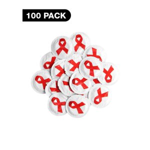 Exs Red Ribbon Condoms - 100 pack