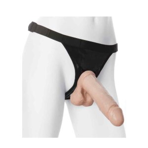 Realistic Cock - With Ultra Harness - 8 Inch