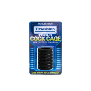 TitanMen Cock Cage - Black