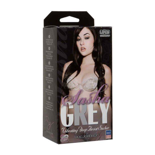Sasha Grey - ULTRASKYN - Vibrating Deep Throat Sucker