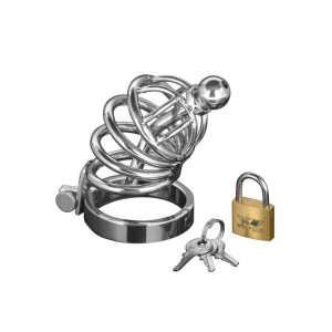 Master Series - Asylum - 4 Ring Chasity Cage