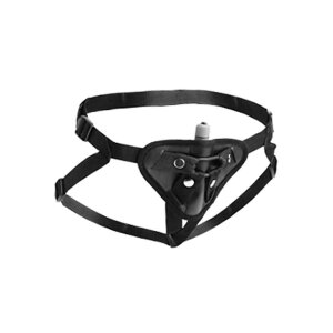 Sutra Fleece Lined Strap-On With Bullet Pocket