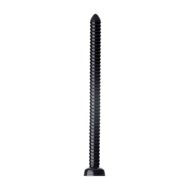 19 Inch Hosed Anal Snake - Black