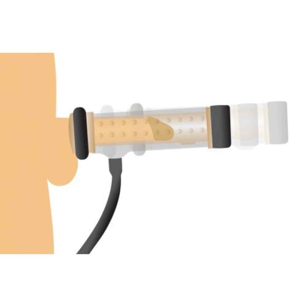 The Super Milker Automatic Deluxe Stroker Machine - Black