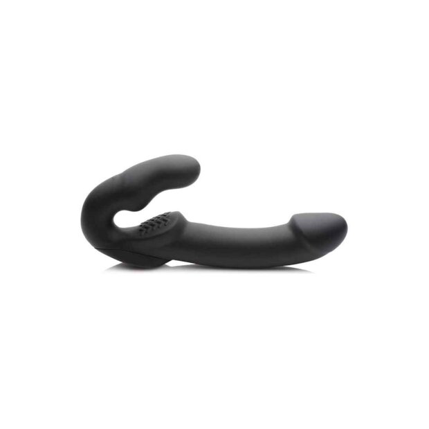 SU Evoke Super Charged - Vibrating Strapless Dildo - Black