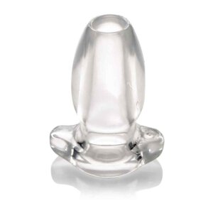 PeepHole Clear Hollow Anal Plug