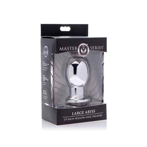 Large Abyss 1.9 Inch Hollow Anal Dilator