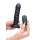 SU Supple Swirl 21x Remote Control Silicone Dildo - Black