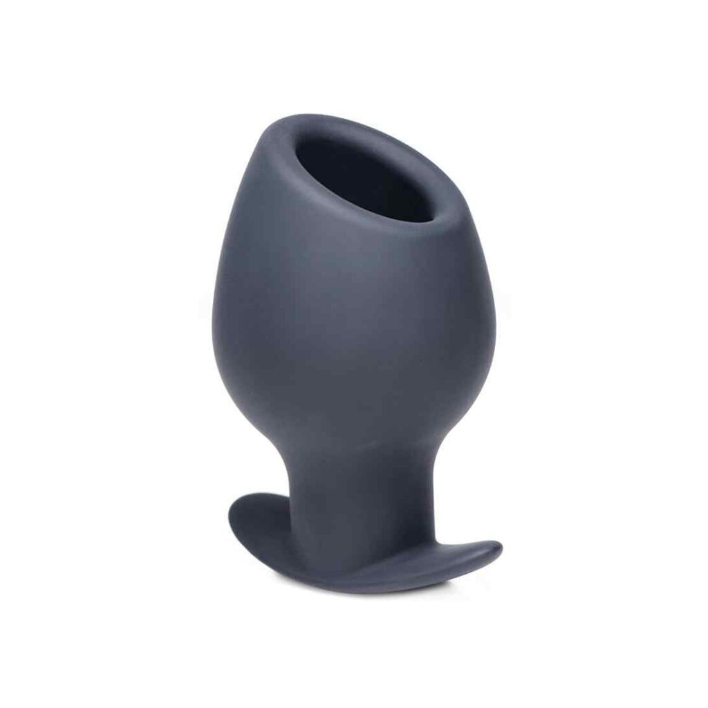 Ass Goblet Silicone Hollow Anal Plug-Large, 62,95