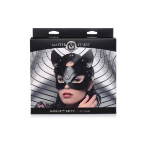 Master Series Naughty Kitty Cat Mask - Black
