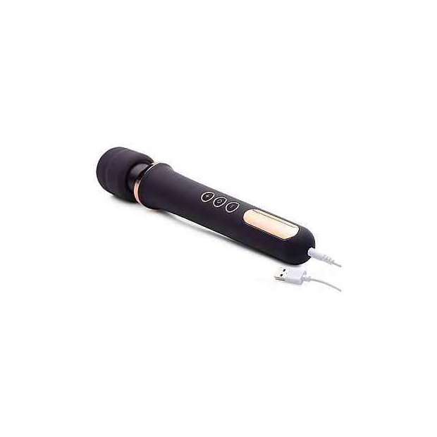 Scepter 50X Silicone Wand Massager - Black/Gold