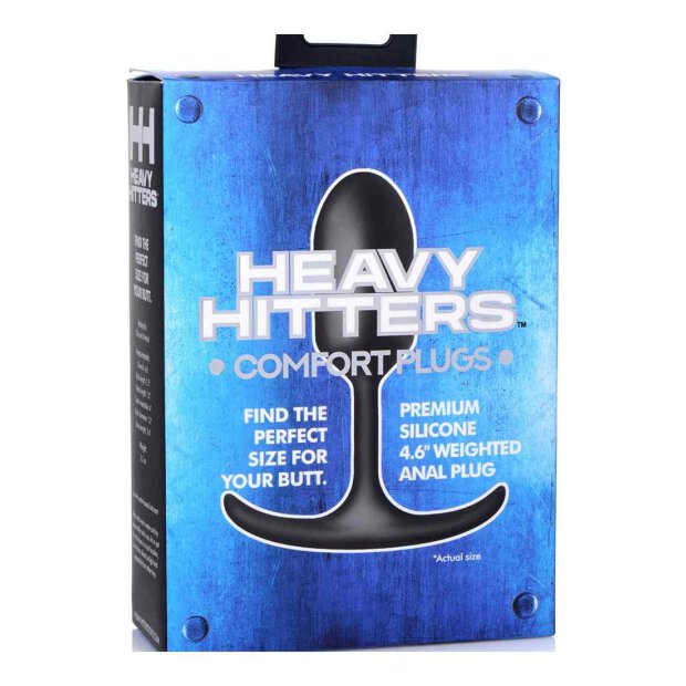 Booty Sparks Premium Silicone Weighted Anal Plug - Small 3 cm