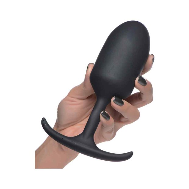 Premium Silicone Weighted Anal Plug - XL