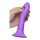 Squeezable Slender Dildo - Purple