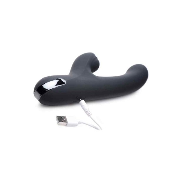 13X Silicone Pulsing & Vibrating Rabbit