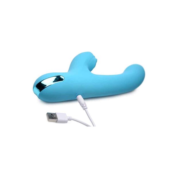 13X Silicone Pulsing & Vibrating Rabbit