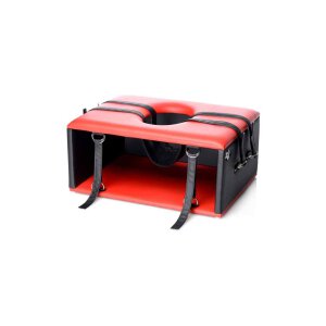 Queening Chair - Black and Red