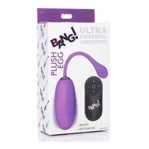 28X Plush Egg & Remote Control - Purple