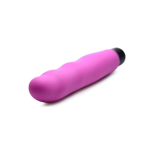 XL Bullet & Wavy Silicone Sleeve - Purple