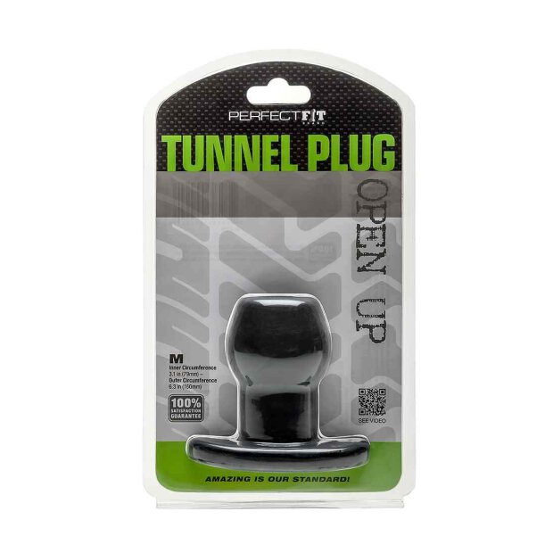 Tunnel Plug Medium Black