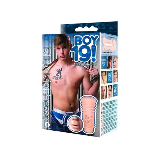 Boy 19! Teen Twink Mouth Stroker, Miles Mathews