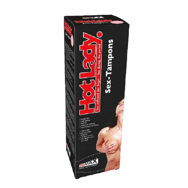 Hot Lady Sex Tampons Box of 8