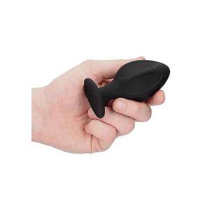 Diamond Shape Butt Plug Set Black