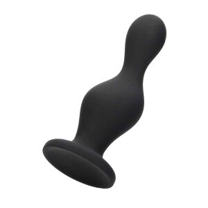 Wave Butt Plug Black 3,4 cm