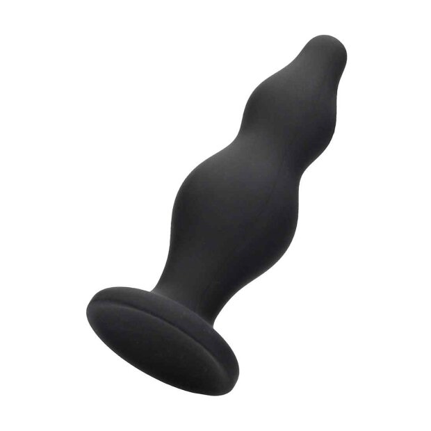 Bubble Butt Plug Black 3,5 cm