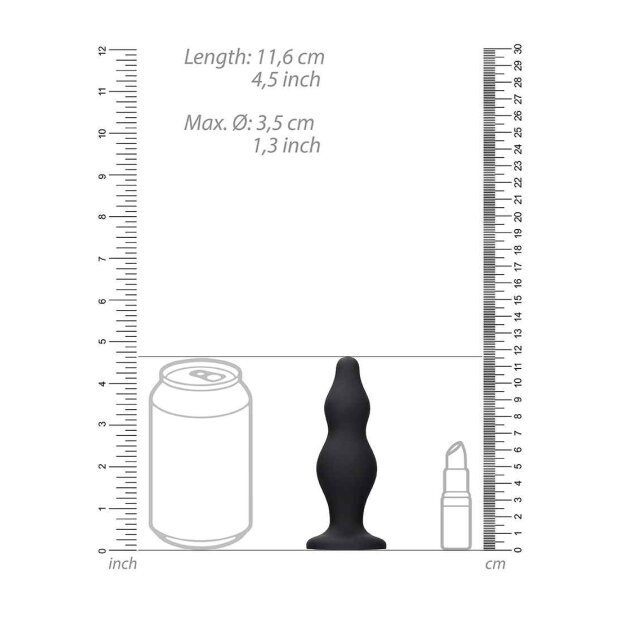 Bubble Butt Plug Black