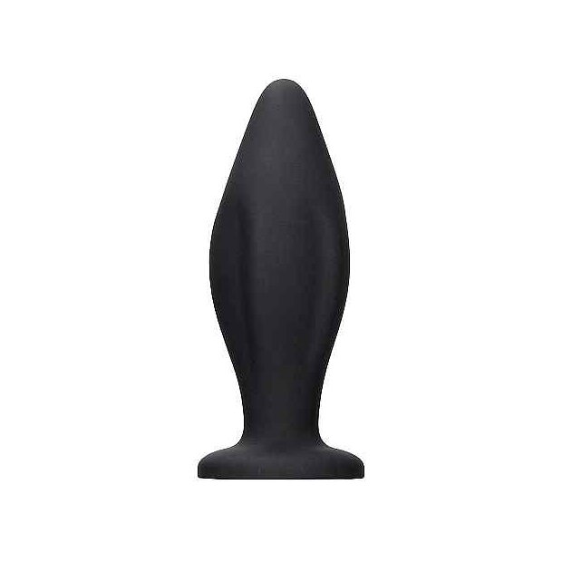 Edgy Butt Plug Black 3,8 cm