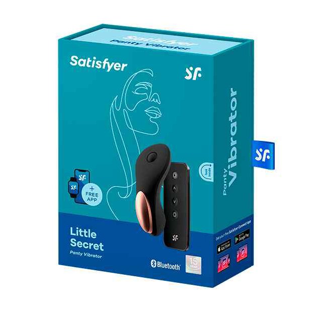 Satisfyer - Little Secret Panty Vibrator black