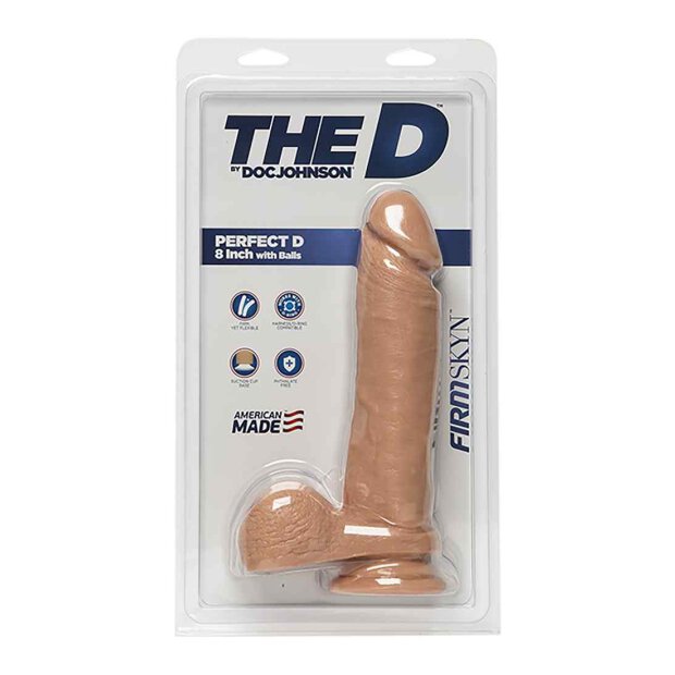 The D - Perfect D - 8 Inch with Balls - Firmskyn