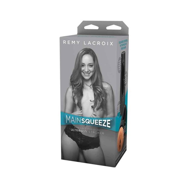 Doc Johnson MAINSQUEEZE Remy Lacroix ULTRASKYN Pussy Masturbator