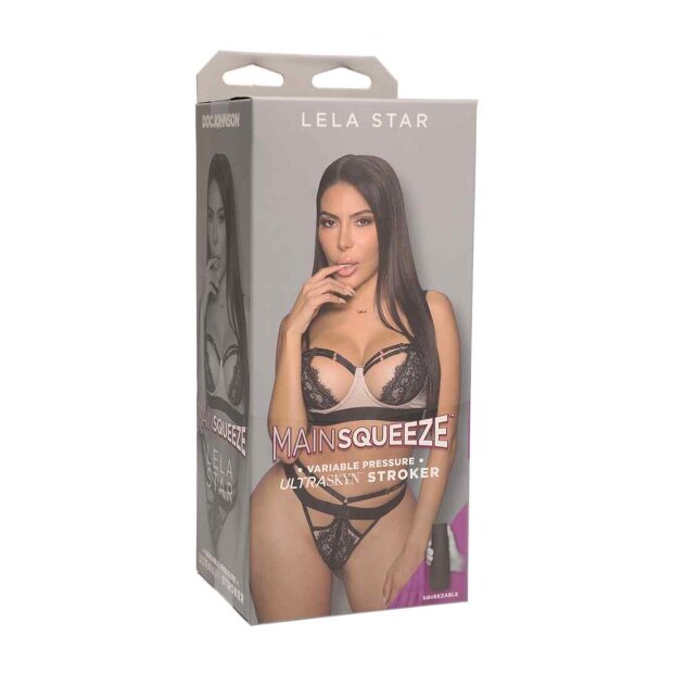 Doc Johnson MAINSQUEEZE Lela Star ULTRASKYN Pussy Masturbator