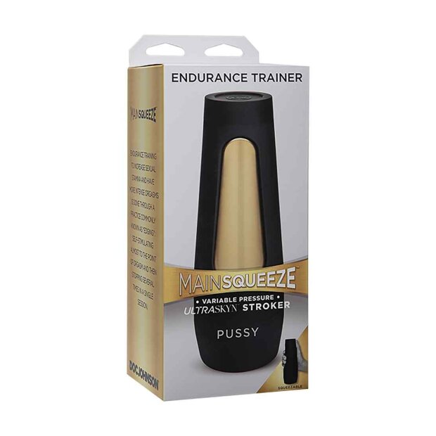Doc Johnson MAINSQUEEZE Endurance Trainer ULTRASKYN Pussy Masturbator