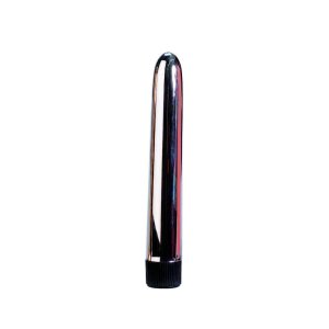 Sensuously Smooth Vibrator - 17cm - Silver