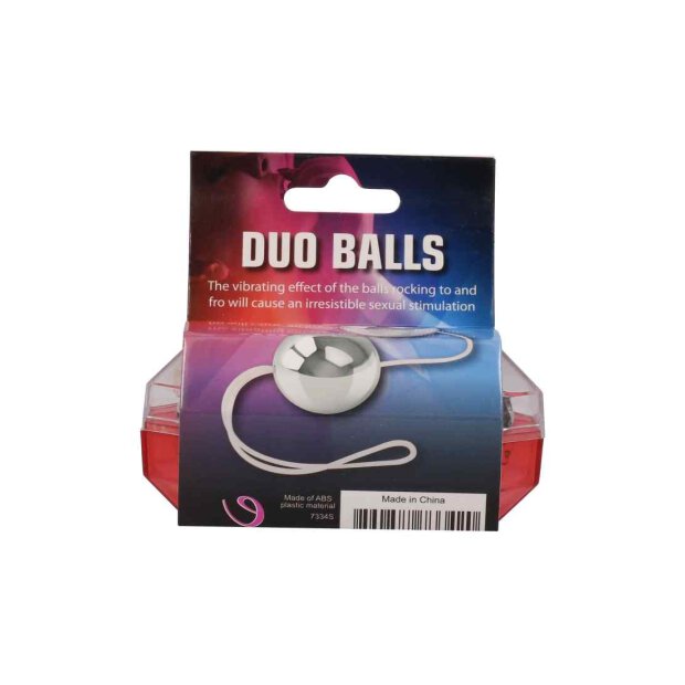 Metal Duo Balls - Silver
