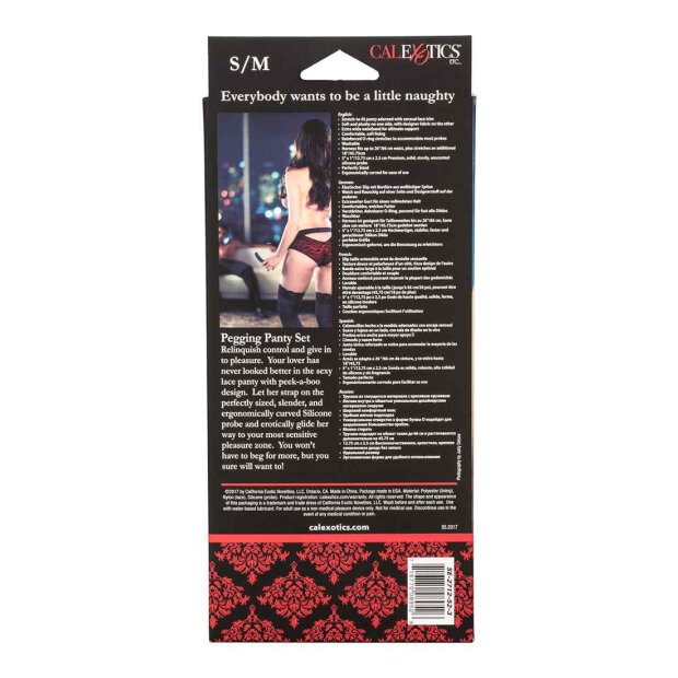 Scandal® Pegging Panty Set S/M