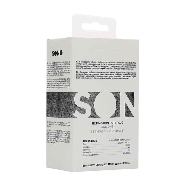 N0. 91 - Self Penetrating Butt Plug - Black