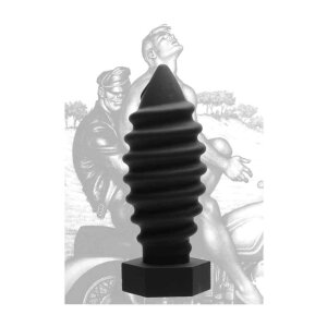 Screw U Anal Plug-Black 8,9 cm